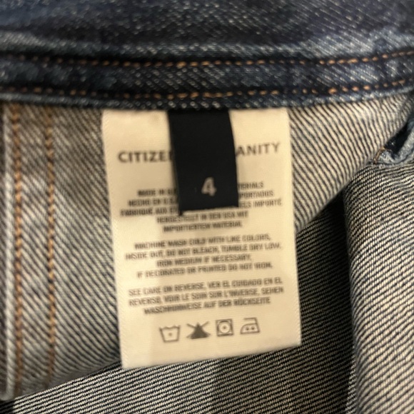 Women’s overall’s Citizens of Humanity size 4 - Picture 6 of 7